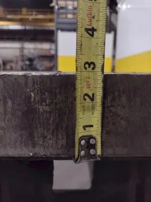 92" X 120" HEAVY DUTY STEEL SURFACE PLATE LAYOUT TABLE: STOCK #19730