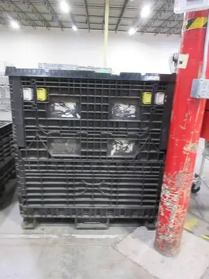 U-LINE/ORBIS, COLLAPSIBLE, BULK SHIPPING CONTAINER