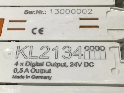 USED BECKHOFF KL2134