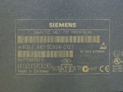 Siemens 6GK7 443-5DX04-0XE0 Simatic Net CP Profibus CP 443-5 EXT