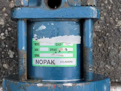 Nopak Pneumatic Air Cylinder 3" Bore x 3" Stroke, FH