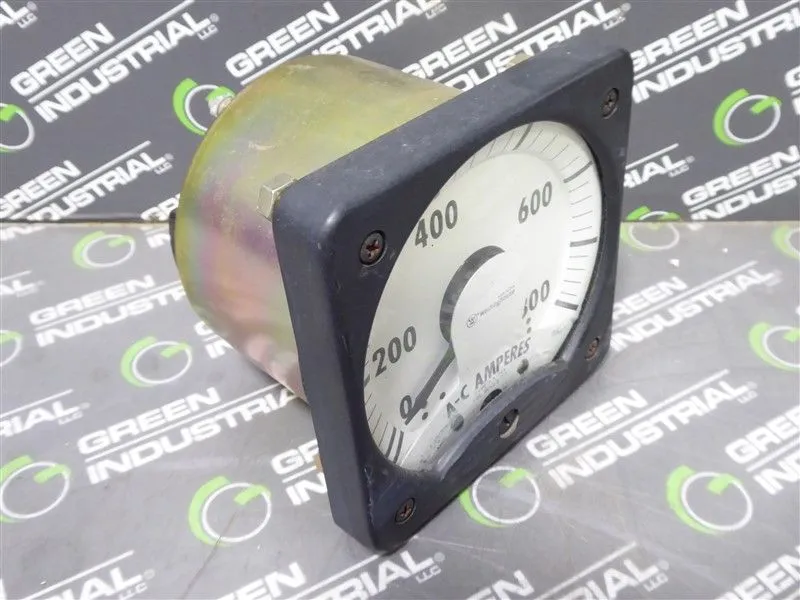 Westinghouse KA-241 AC Ampere Meter 0-800A 291B461A27 Used