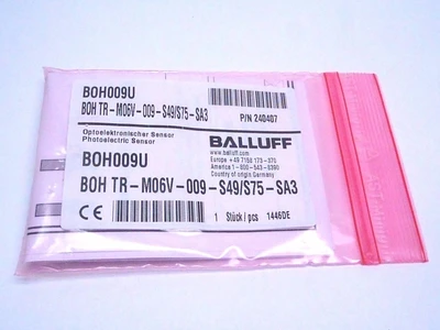 USED BALLUFF MICROMOTE OPTICAL SENSOR HEADS