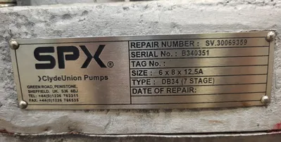 NEW SULZER BINGHAM 6X8X12.5A MSD