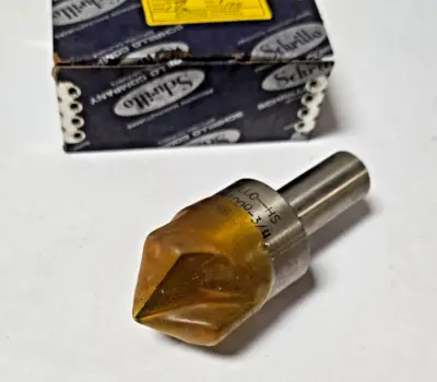 Schrillo 1-1/2" High Speed Steel Countersink 100 Degree 3/4 #1148 USA