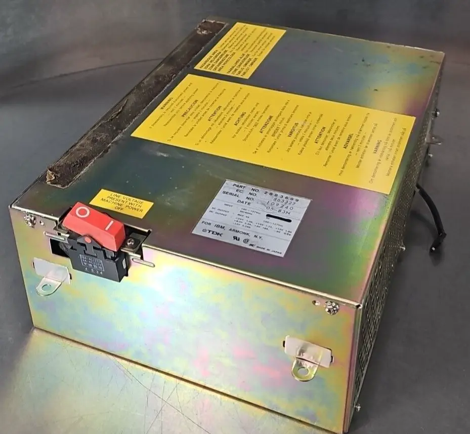 TDK Part No. 2683699 Power Supply for IBM 100~127VAC 9A loc4D6