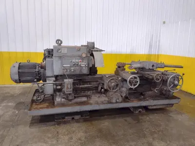 2A WARNER & SWASEY MODEL #M-3470 CROSS SLIDING TURRET LATHE: YOBRO #25009