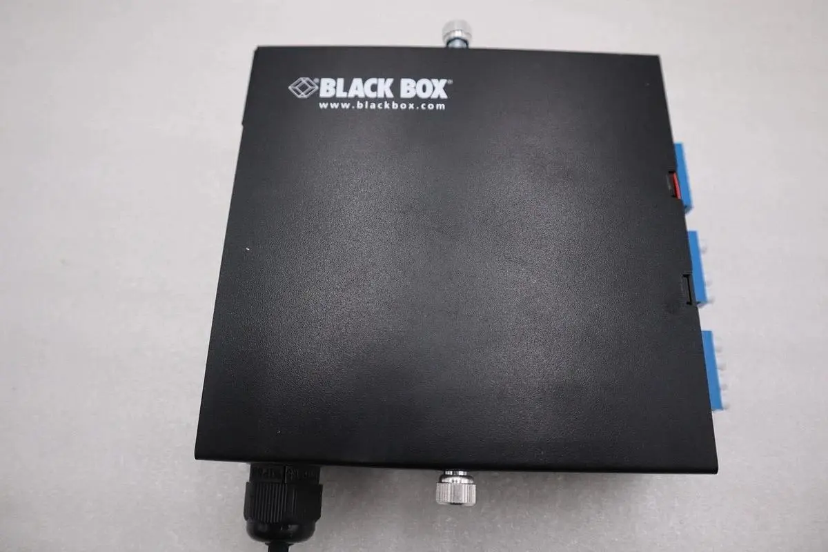 Black Box JPM398A JPM39 Series DIN Rail Mini Fiber Enclosure STOCK K-1119-A