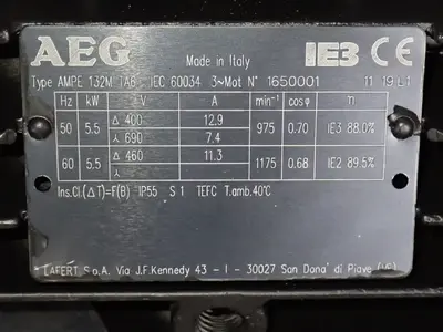 USED AEG AMPE 132M TA6