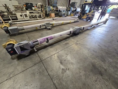 40' Long, 8" Diameter Auger, 15 HP