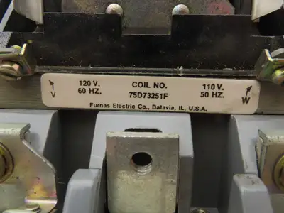 Furnas 40HP32AF Contactor Motor Starter 3Ph 600v 50Hp Ser A Coil 120v Size 3 90A