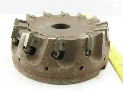 Dijet SMC6012-10875 6" Indexable Face Mill Cutter 1-1/2" Arbor 12 Flute