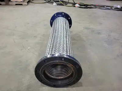 3.5' Flanged Metal Flex Hose 0D06902.2C