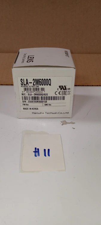New | in-Stock Hanwha SLA-2M6000Q Security Cameras Arizona US | ASSET CONVERSION SPECIALISTS, INC. #313111