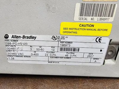 USED ALLEN-BRADLEY 2098-IPD-HV100