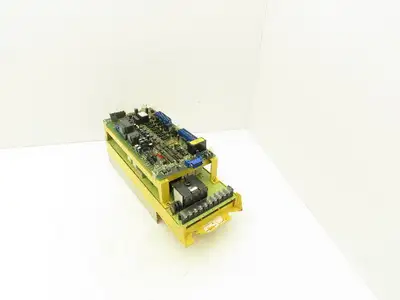 Fanuc A20B-1003-0090/04A Servo Amplifier Module 4 Mounting Tabs Broke Off