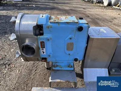 USED Waukesha Wauskesha Rotary Lobe Pump, Model U130