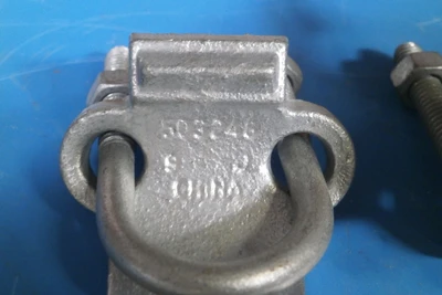 LOT OF 11  503248 3/4" CLAMPS D262401