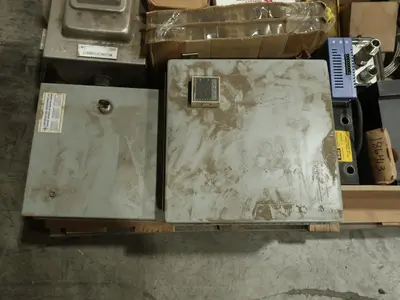 5 PALLETS OF ASSORTED ELECTRICAL AND COMPONENTS