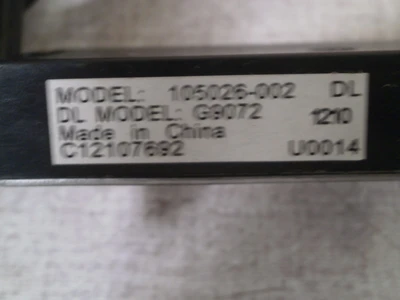 USED DL 105026-002