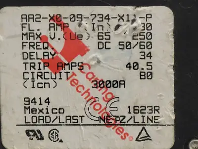 USED BLUE SEA AA2-X0-09-734-X10-P