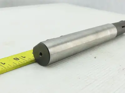 Harroun HIBF 100-800-100 FBV 1" Carbide Indexing Flat Bottom Cutter 1" Shank 8"L