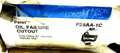 NEW JOHNSON CONTROLS P28AA-1C OIL FAILURE CUTOUT P28AA1C