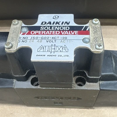 New | in-Stock Daikin JSO-G02-4AC-20 Solenoid Valves Indiana US | J&J Industrial Supply #1348227