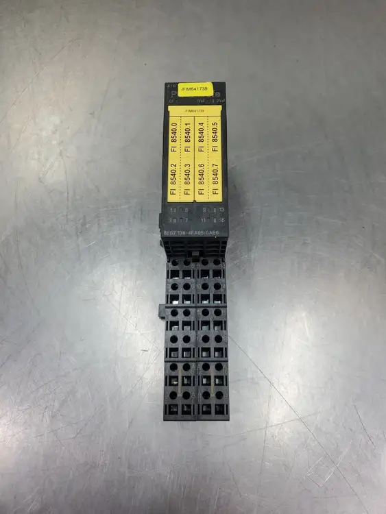 Used Siemens 6ES7138-4FA05-0AB0 Digital Input Module w/TM-E30C46-A1 Base PLC Input & Output | Palmetto Automation #1156124