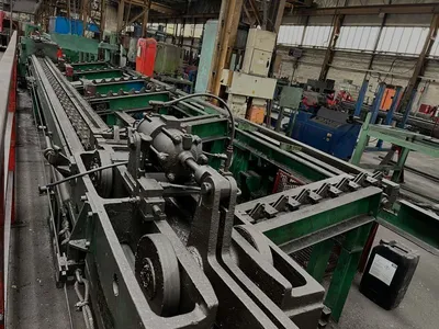 Used SAMUEL PLATT 20 TON SINGLE PULL DRAWBENCH & STRAIGHTENING LINE (14726) Draw Benches Connecticut US | Machinery International LLC #1558099