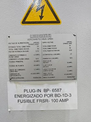 Used LIEBHERR LC-80 Gear Hobbers Michigan US | Gibbs Machinery Company, Inc. #1547793