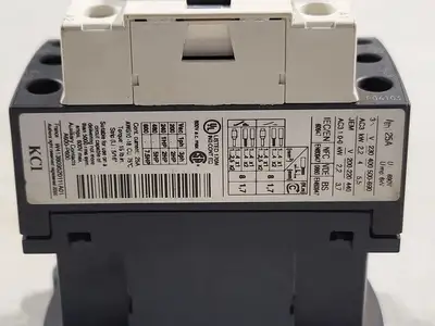 25 Amp, 3 Pole, 3 NO, 115 VAC Coil Contactor C01F7 52296548