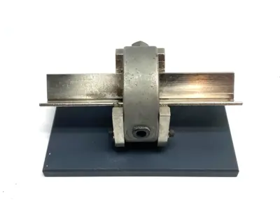 Used MAHR DIMENSIONAIR 2-JET AIR RING GAUGE W/ GUIDE CHUTES & BASE PLATE Air Gages Michigan US | Maverick Industrial Sales #1123063