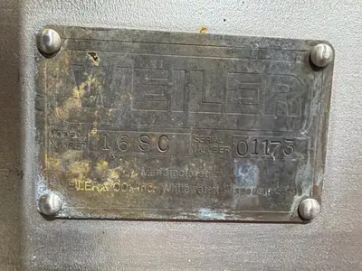 Used WEILER 16SC Belt Conveyors Illinois US | M&M Equipment Corp. #1335899