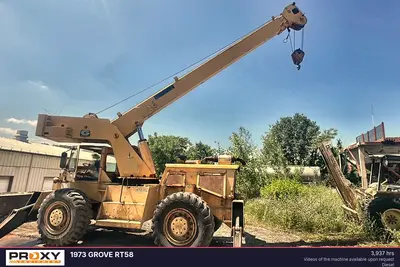 Used 1973 GROVE RT58 Mobile Cranes Pennsylvania US | Proxy Equipment #1382942