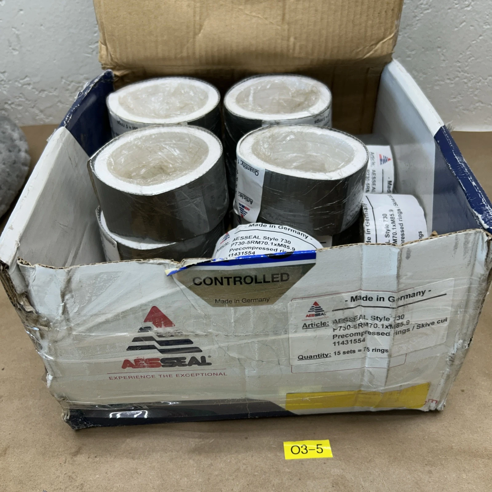 NEW AESSEAL P730-5RM70.1xM85.9