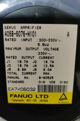USED FANUC A06B-6076-H101