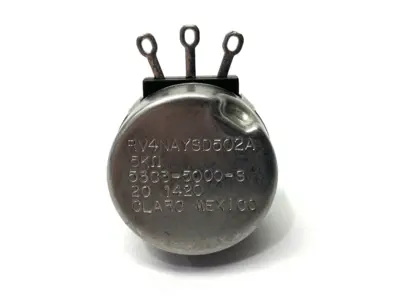 USED CLAROSTAT POTENTIOMETER 1 TURN 5K OHM
