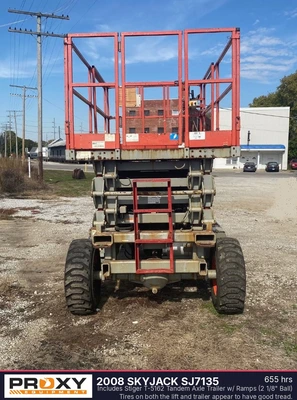 Used 2008 SKYJACK SJ7135 Scissor Lifters Indiana US | Proxy Equipment #1377885