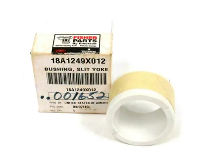 NEW EMERSON FISHER 18A1249X012 BUSHING SLIT YOKE