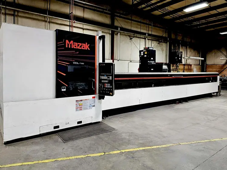 Used 2017 MAZAK VCL-T100 NLIGHT FIBER Laser Cutters | Machine Factory Outlet #1267064