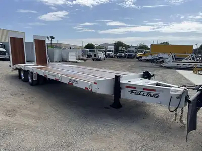 New | in-Stock 2027 FELLING FT-45-2-LP Deckover Trailers California US | Commerce Truck Equipment Sales #1548756