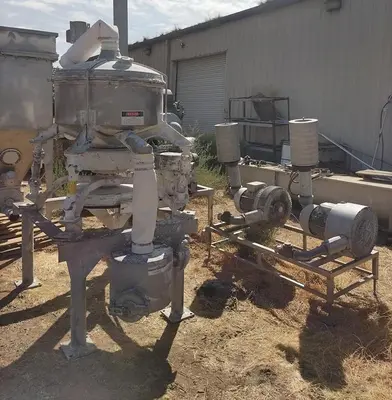 Used PFENING 36" IN-LINE FLOW-THROUGH CONVEYOR & SIFTER Pneumatic Conveyors California US | Machinery & Equipment #1459958