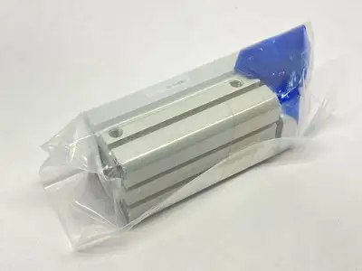 USED SMC PNEUMATIC COMPACT GUIDE ROD CYLINDER 20MM BORE 50MM STROKE
