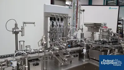 NEW Groninger Unused Groninger Aseptic Vial Filling Line, Model RFVG-200