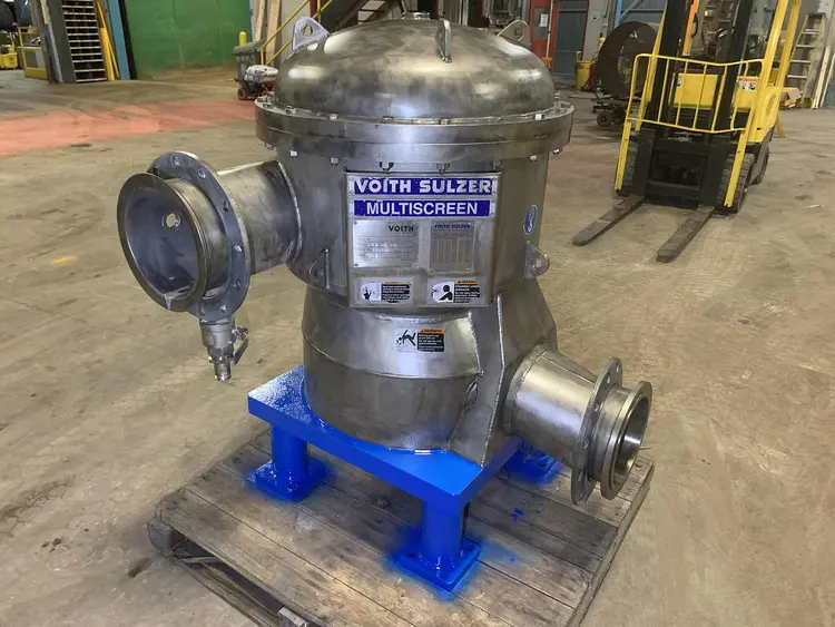 Used VOITH MULTISCREEN In-Line Pressure Screener Pennsylvania US | Global Equipment International, LLC #186187