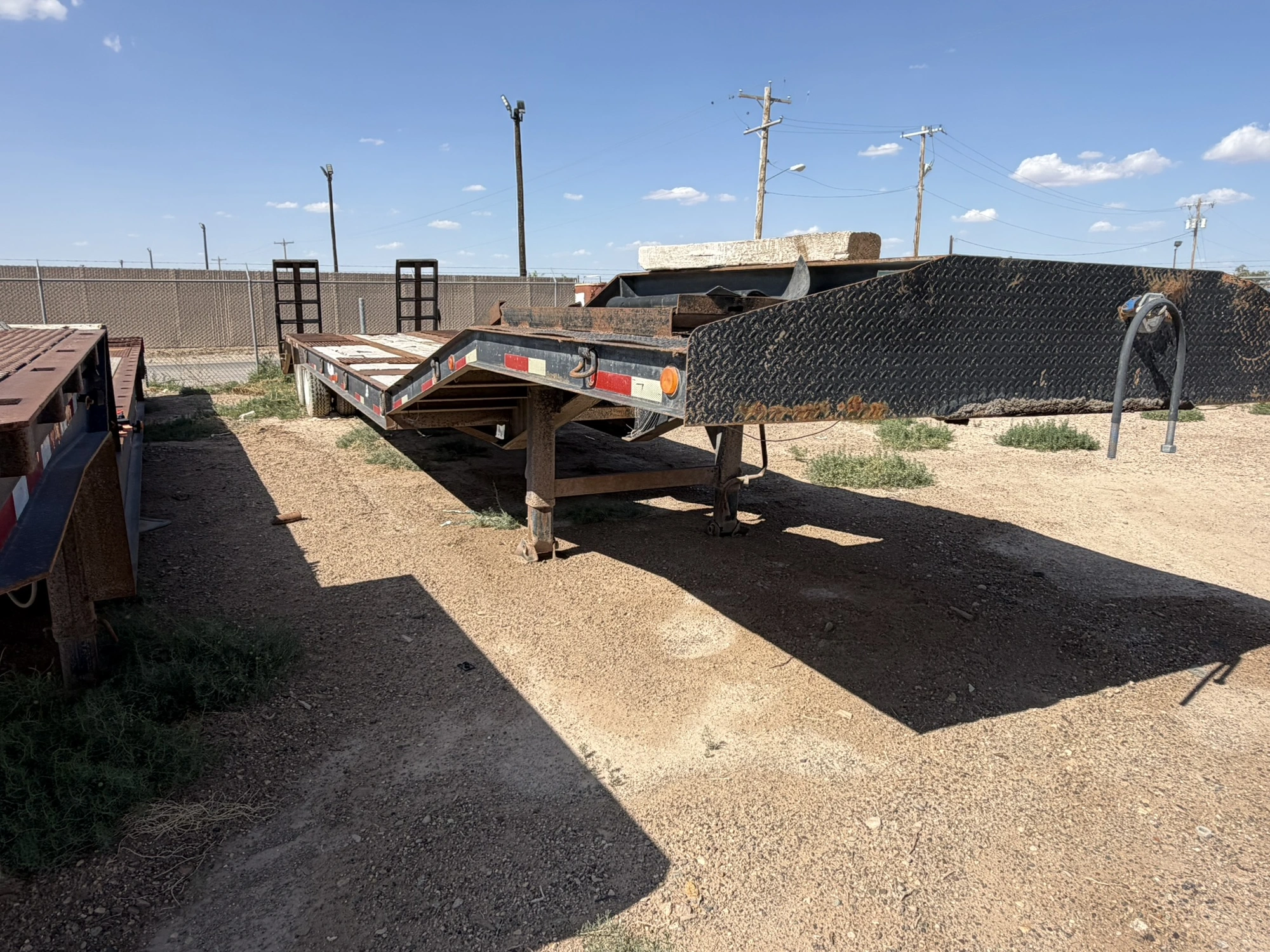 Used 2012 MAGNOLIA TRAILERS LOWBOY TRAILER Lowboy Trailers Texas US | Miedema Asset Management Group #1315839