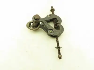 UFS No 1 Screw Beam Clamp 3/8" Rod 3"-6" Beam w/ Eye Nut