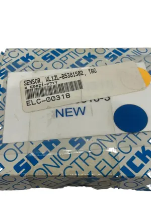 NEW SICK WL12L-B5381S02 PHOTOELECTRIC SENSOR WL12LB5381S02