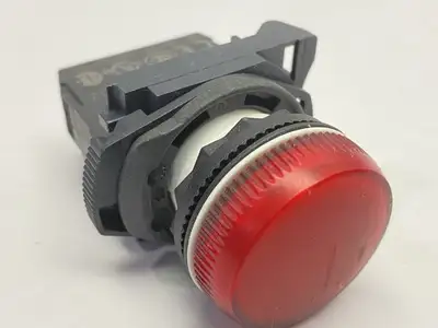 800FP-P4PN5R | Allen Bradley  Pilot Indicator Light Red 25mA 120V LOT OF 2 -  Used